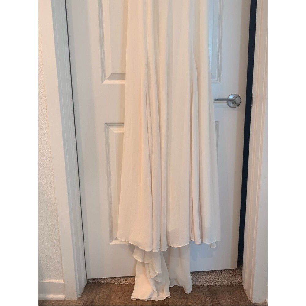 New Reformation Sirinda fior di latte Dress Elegant Ivory bridal dress, max gown - Picture 9 of 16